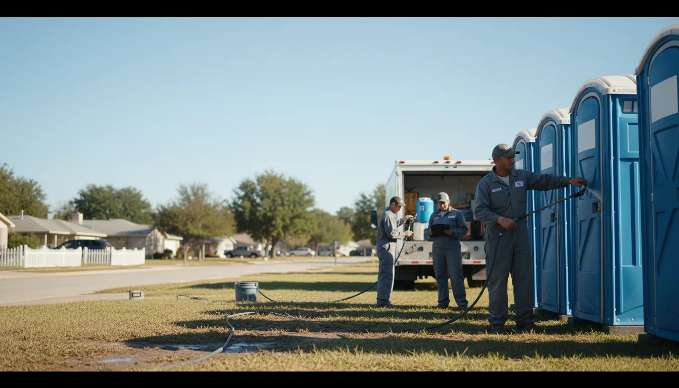 Long-Term Portable Toilet Rental in Heltonville, IN near me